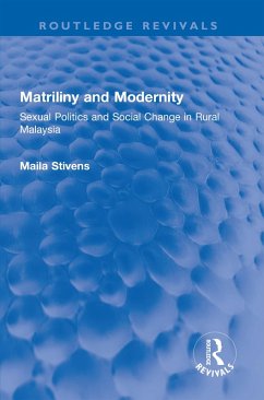 Matriliny and Modernity (eBook, PDF) - Stivens, Maila