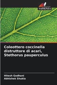 Coleottero coccinella distruttore di acari, Stethorus pauperculus - Godhani, Hitesh;Shukla, Abhishek