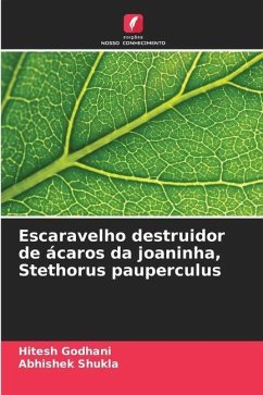 Escaravelho destruidor de ácaros da joaninha, Stethorus pauperculus - Godhani, Hitesh;Shukla, Abhishek