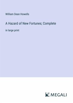 Cover A Hazard of New Fortunes; Complete