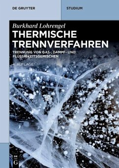 Thermische Trennverfahren (eBook, PDF) - Lohrengel, Burkhard