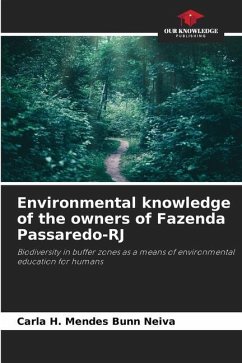 Environmental knowledge of the owners of Fazenda Passaredo-RJ - Bunn Neiva, Carla H. Mendes