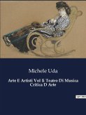 Arte E Artisti Vol Ii Teatro Di Musica Critica D Arte