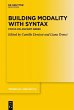 Building Modality with Syntax (eBook,... - Bild 1