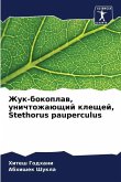 Zhuk-bokoplaw, unichtozhaüschij kleschej, Stethorus pauperculus