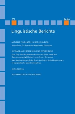Linguistische Berichte Heft 275 (eBook, PDF)