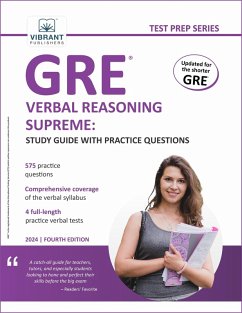 GRE Verbal Reasoning Supreme: Study Guide with Practice Questions (Test Prep Series) (eBook, ePUB) - Publishers, Vibrant