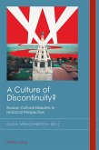 A Culture of Discontinuity? (eBook, PDF)
