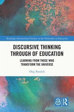 Cover Discursive Thinking Through of Education (eBook, PDF)