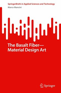 The Basalt Fiber¿Material Design Art - Mancini, Marco