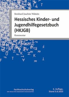 Hessisches Kinder- und Jugendhilfegesetz­buch (HKJGB) - Wabnitz, Reinhard Joachim