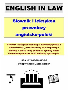 English in Law (eBook, PDF) - Gordon, jacek