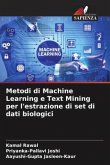 Metodi di Machine Learning e Text Mining per l'estrazione di set di dati biologici