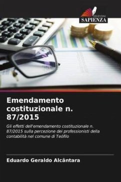 Cover Emendamento costituzionale n. 87/2015