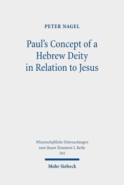 Cover Paul's Concept of a Hebrew Deity in Relation to Jesus (eBook, PDF)