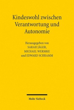 Cover Kindeswohl zwischen Verantwortung und Autonomie (eBook, PDF)