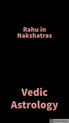 Cover Rahu in Nakshatras (eBook, ePUB)