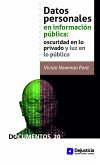Datos personales en información pública: Oscuridad en lo privado y luz en lo público (eBook, PDF)
