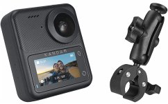 Kandao QooCam 3 360° Action Camera - Motorcycle Combo