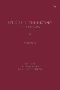 Cover Studies in the History of Tax Law, Volume 11 (eBook, PDF)
