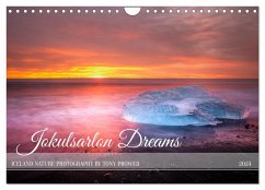 Jokulsarlon Dreams - Iceland Nature Photography (Wall Calendar 2024 DIN A4 landscape), CALVENDO 12 Month Wall Calendar