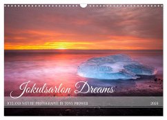 Jokulsarlon Dreams - Iceland Nature Photography (Wall Calendar 2024 DIN A3 landscape), CALVENDO 12 Month Wall Calendar - Prower, Tony