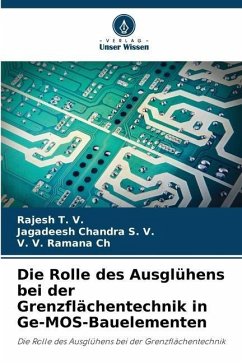 Die Rolle des Ausglühens bei der Grenzflächentechnik in Ge-MOS-Bauelementen - T. V., Rajesh;S. V., Jagadeesh Chandra;Ch, V. V. Ramana