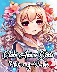 Chibi Anime Girls Coloring Book - Jones, Willie