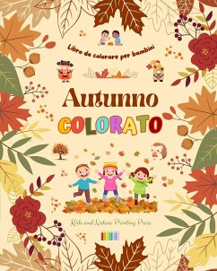 Autunno colorato - Kids; Press, Nature Printing