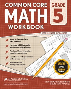 Cover Common Core Math Workbook