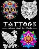 Tattoo Coloring Book for Adults