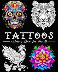 Tattoo Coloring Book for Adults - Bb, Lea Schöning