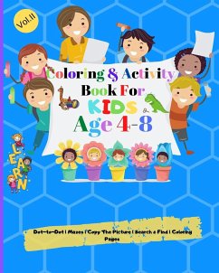 Coloring and Activity books for kids ages 3-6 - Rickblood, Malkovich