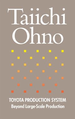 Toyota Production System (eBook, ePUB) - Ohno, Taiichi