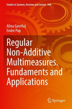 Regular Non-Additive Multimeasures. Fundaments and Applications - Gavrilut, Alina;Pap, Endre