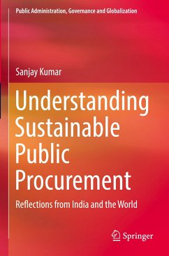 Understanding Sustainable Public Procurement - Kumar, Sanjay
