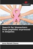 Search for biomarkers from peptides expressed in biopsies
