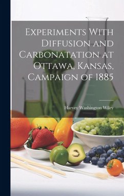 Cover Experiments With Diffusion and Carbonatation at Ottawa, Kansas, Campaign of 1885