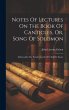 Notes Of Lectures On The Book Of... - Bild 1