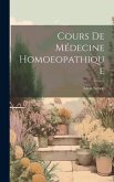 Cours de Médecine Homoeopathique