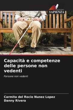 Cover Capacità e competenze delle persone non vedenti