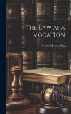 The Law as a Vocation