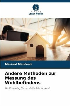 Andere Methoden zur Messung des Wohlbefindens - Manfredi, Marisol
