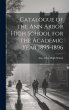 Catalogue of the Ann Arbor High School... - Bild 1
