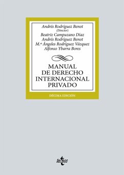 Manual de Derecho Internacional privado