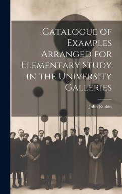 Cover Catalogue of Examples Arranged for Elementary Study in the University Galleries