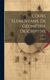 Cours Élémentaire de Géométrie Descriptive