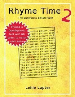 Rhyme Time 2: The pictureless picture book - Lopter, Lellie