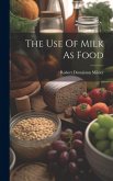 The Use Of Milk As Food