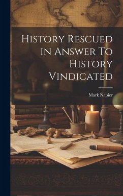 Cover History Rescued in Answer To History Vindicated